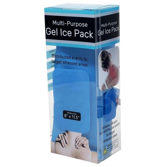 8" x 11.5" Multi-Purpose Gel Ice Pack Compress - Picture 2 of 2